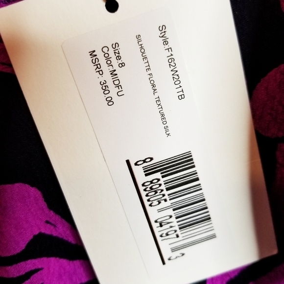 Tanya Taylor Chiara Floral Textured Silk Top NWT - Picture 8 of 9